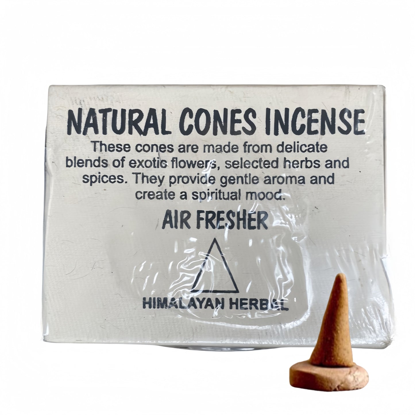 Fay Bless Handmade Cone Encens - Sandalwood, Amber & Agarwood | 2 packs du Népal
