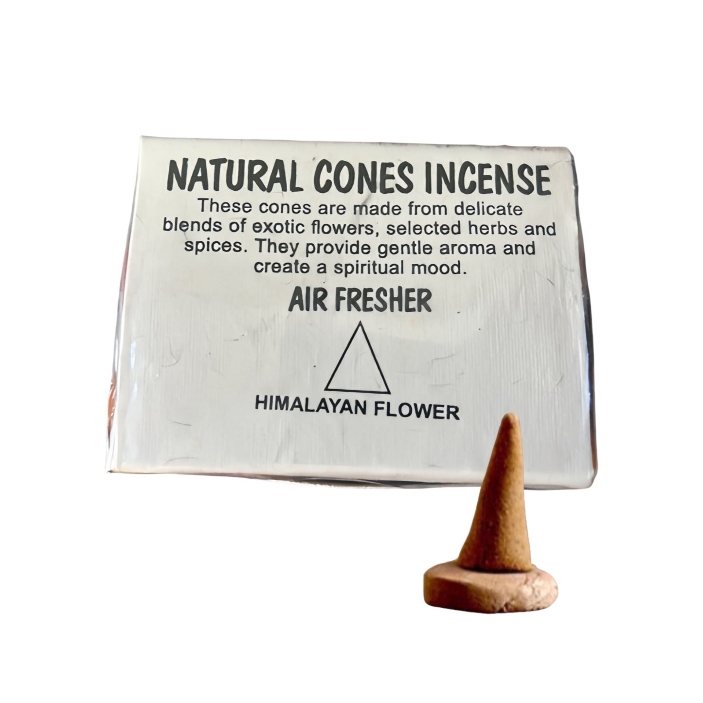 Fay Bless Handmade Cone Encens - Sandalwood, Amber & Agarwood | 2 packs du Népal