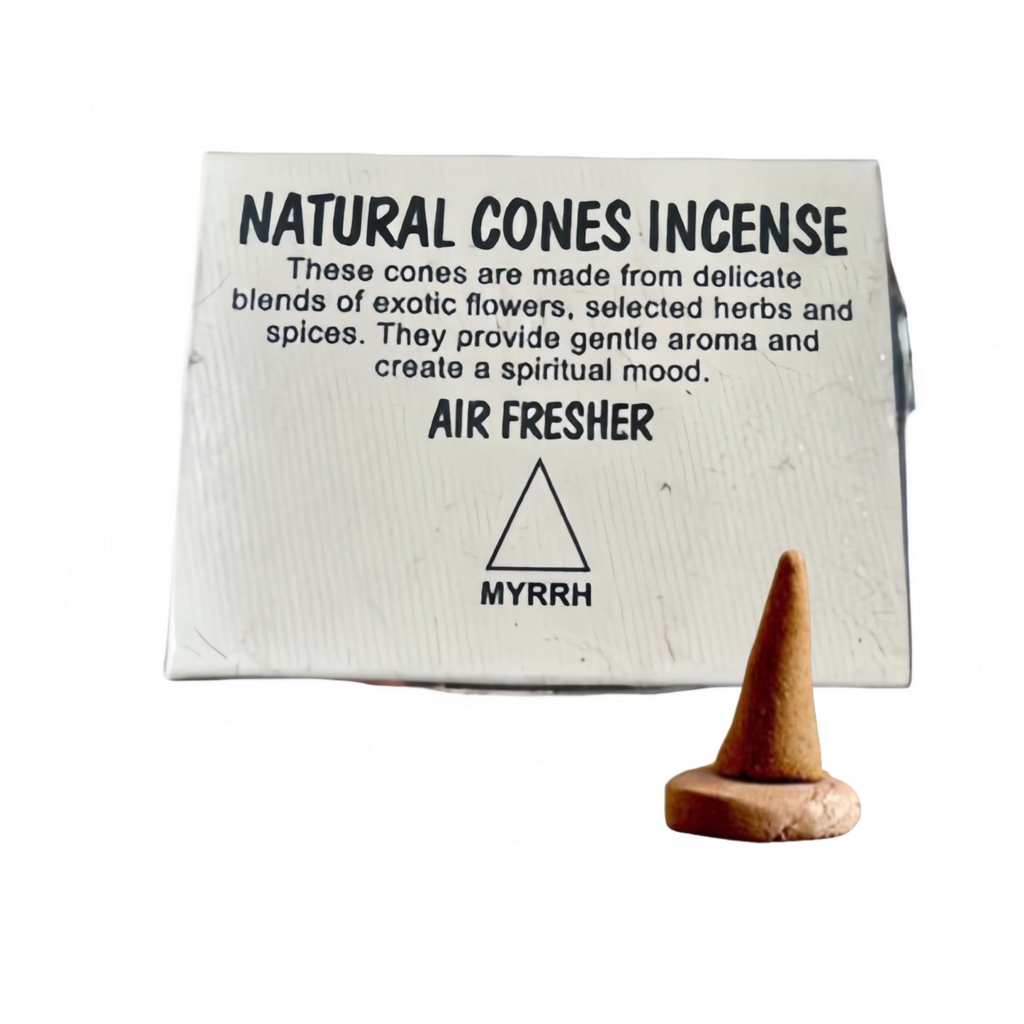 Fay Bless Handmade Cone Encens - Sandalwood, Amber & Agarwood | 2 packs du Népal