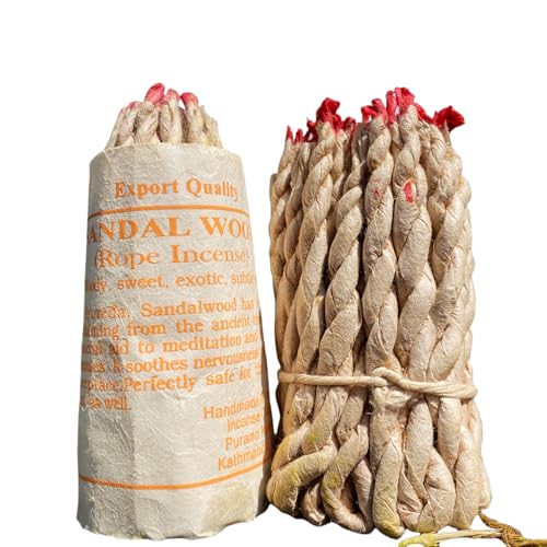 Fay Bless Handmade Rope Incense – 2 Bundles of Natural Himalayan Aromatherapy from Nepal