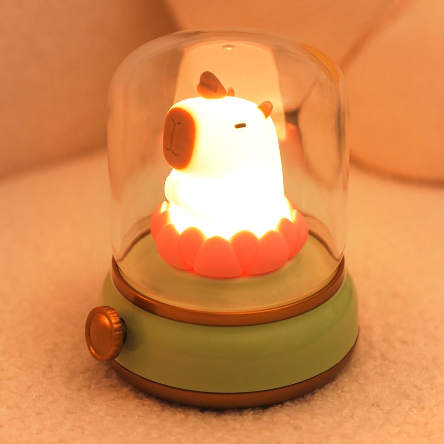 Cute Ghost Night Light, Two Modes Warm Yellow Light and Candlelight, Night Light for Kids,Cute Decoration,Kids Lamp,Living Room, Bedroom, Camping, Gifts for Children Christmas, Halloween