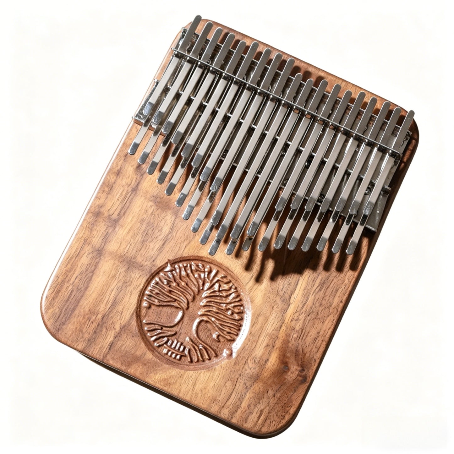 Fay Bless Kalimba Thumb Piano , Portable Mbira Finger Piano, Handcrafted Wood Musical Instrument, Easy to Learn Instrument for Beginners