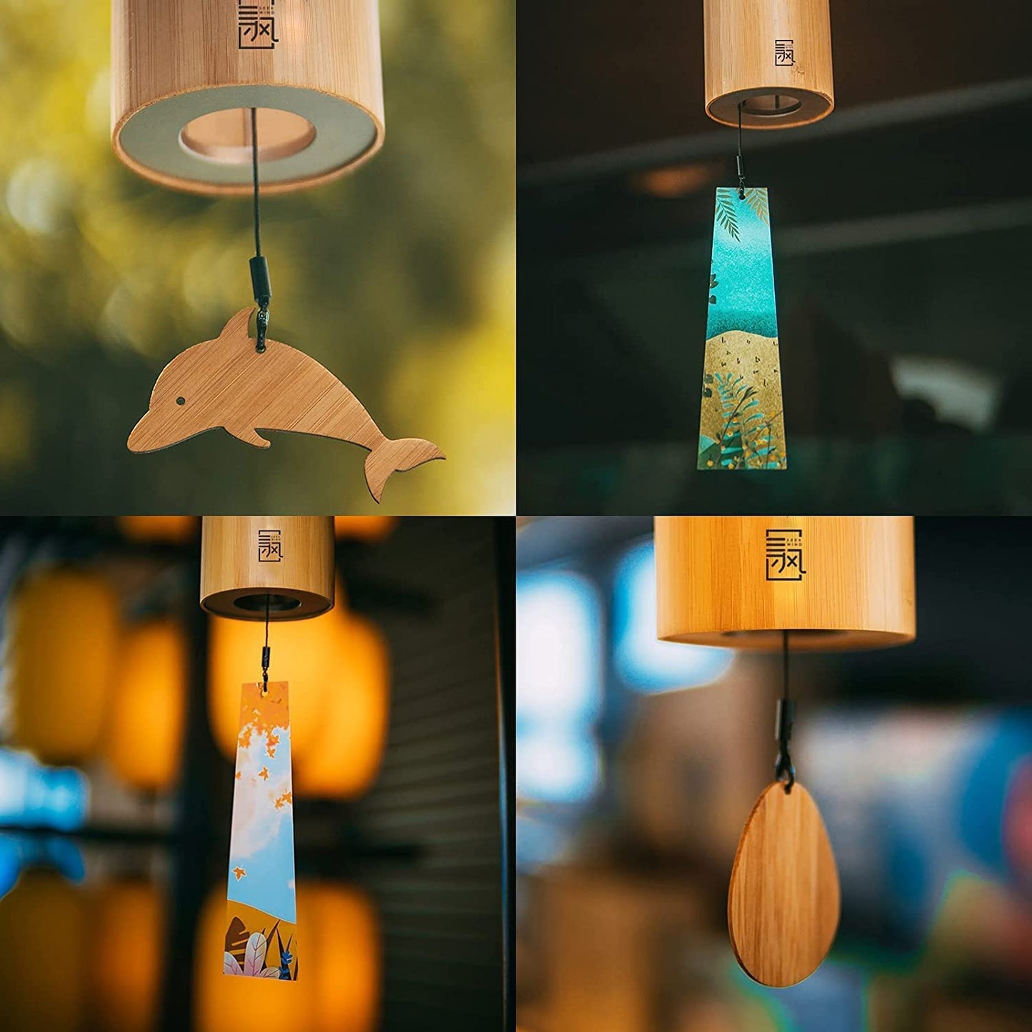 Fay Bless Decorate Your Outdoor Garden with Large Tuned Wind Chimes - Choose from Bamboo, Memorial, and Unique Designs for a Serene Ambiance