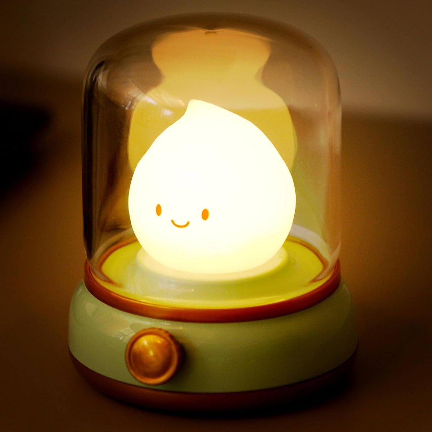 Cute Ghost Night Light, Two Modes Warm Yellow Light and Candlelight, Night Light for Kids,Cute Decoration,Kids Lamp,Living Room, Bedroom, Camping, Gifts for Children Christmas, Halloween