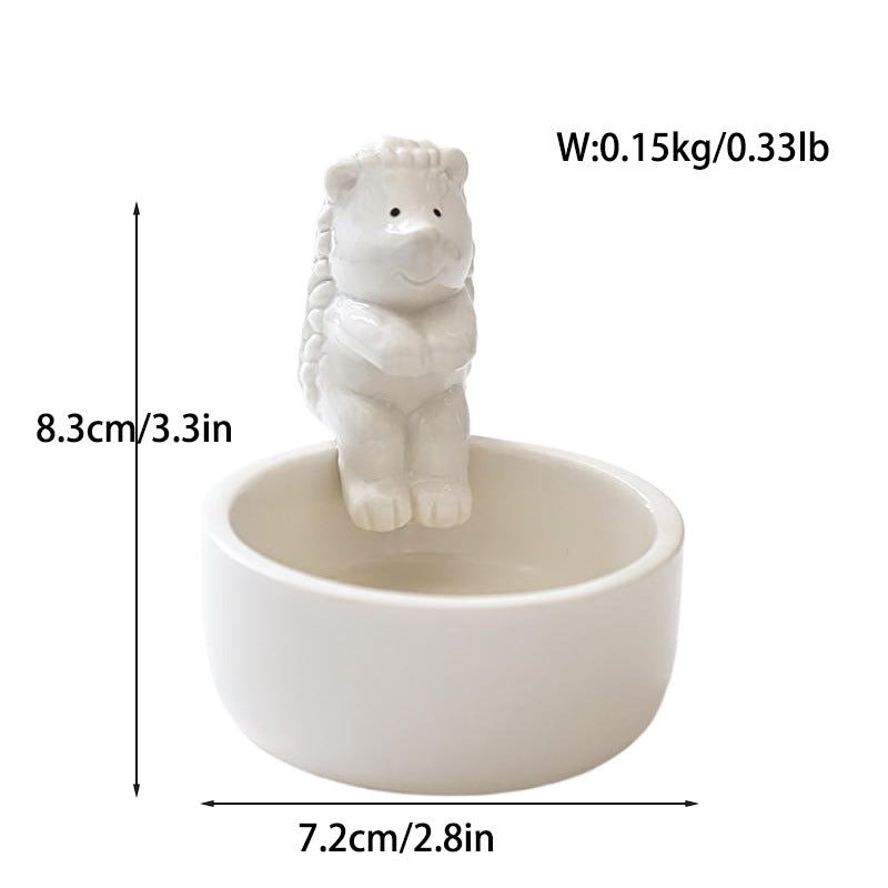Cross-border ceramic ghost candle holder ins Amazon scented candle cute ghost Nordic style ornament Halloween gift