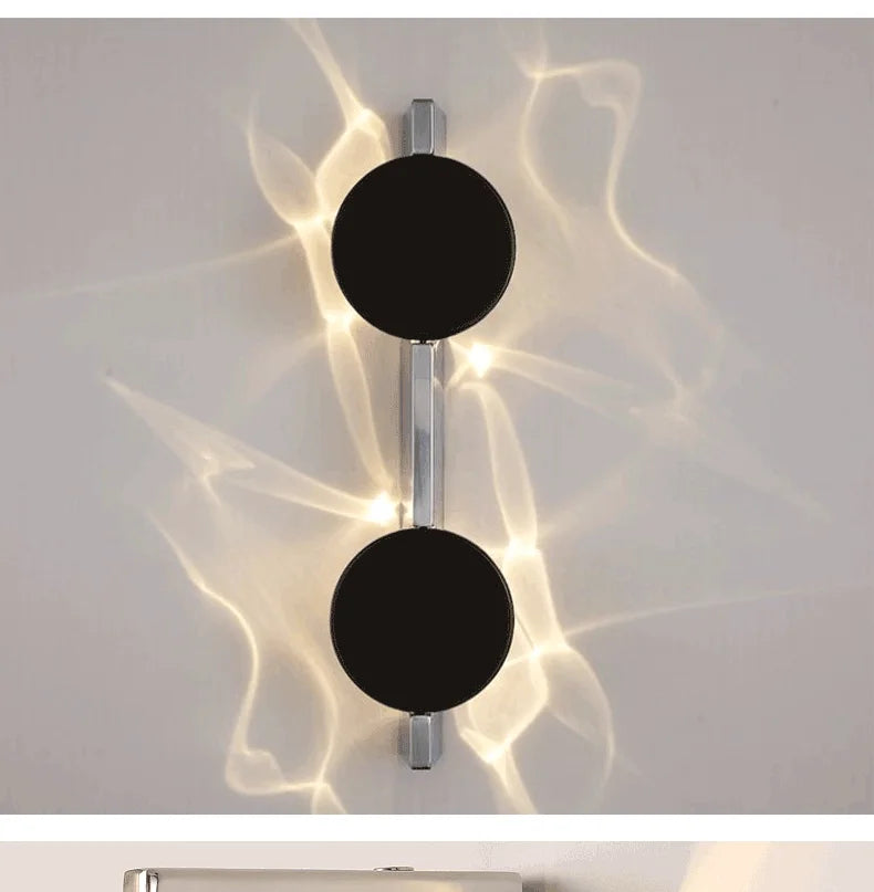 Artistic Corrugated Wall Lamp - LED Living Room Background Light for Home Porch & Corridor Wall Sconce Creative Lighting