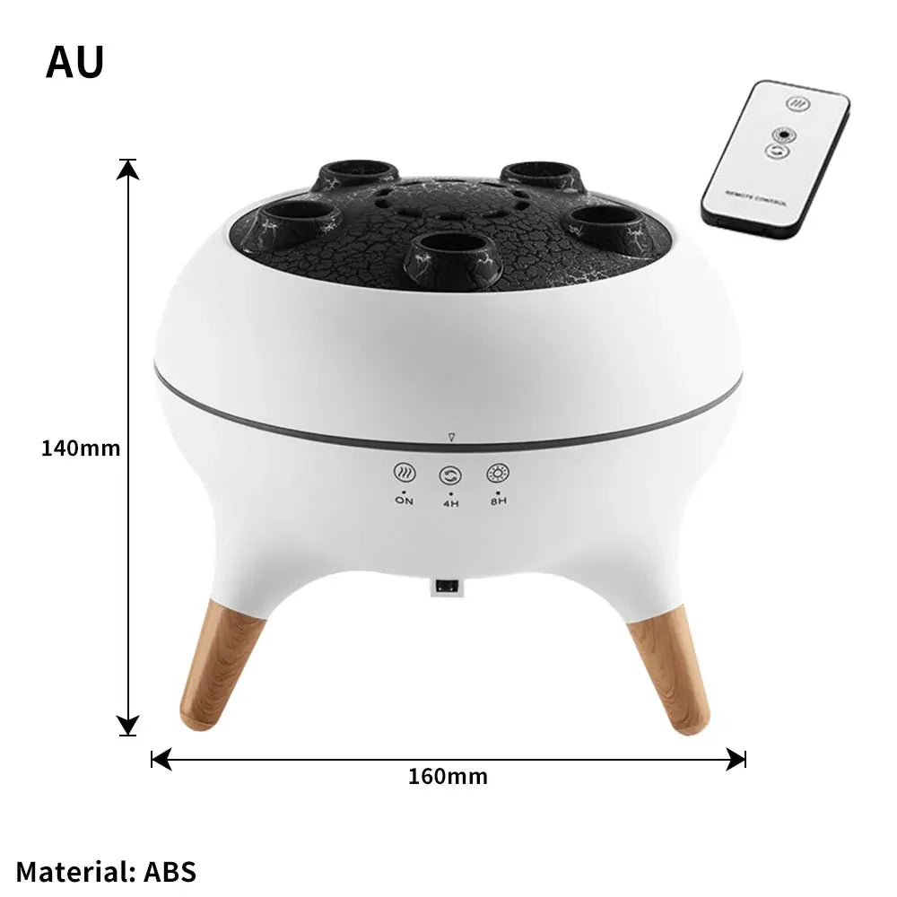 250ml Air Humidifier Dynamic Volcanic Essential Oil Diffuser Remote Control Bedroom Humidifier With 7 Colorful Night Lights