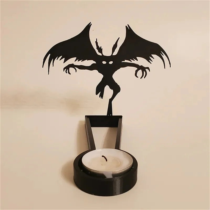 Headless Horseman Shadow Caster Novelty Terror Candle Holder Shadow Projectors Indoor Halloween Decoration
