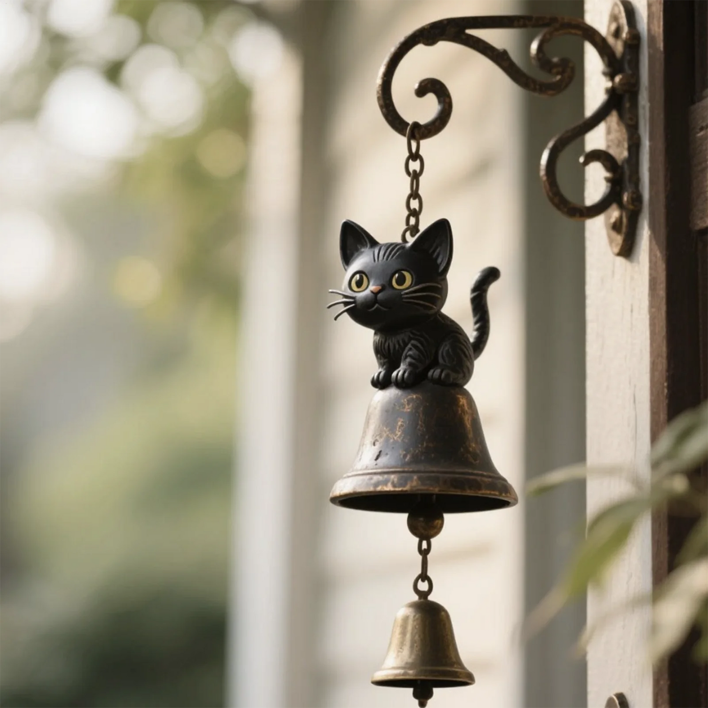 Wind Chimes Outdoor Metal Wind Chimes for Outside Metal Art Ornament Rustic Outdoor Decorations for Yard Window Patio Garden