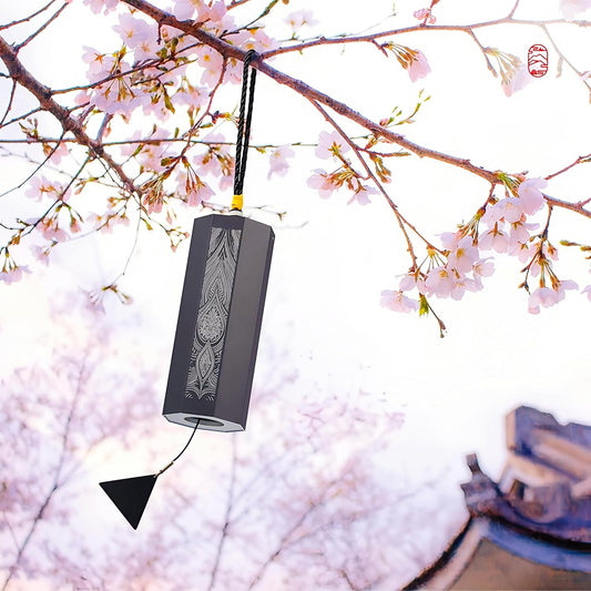 Fay segne DM Metall Wind Chimes - handgeschnittene Gartenwindglocke für Meditation und Entspannung