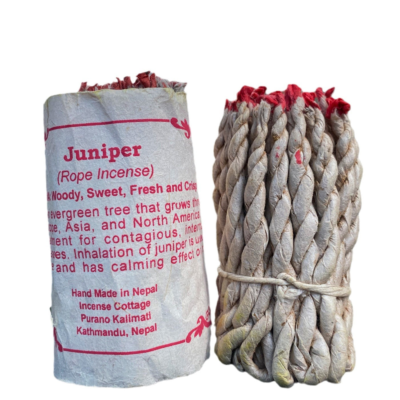 Fay Bless Handmade Rope Incense – 2 Bundles of Natural Himalayan Aromatherapy from Nepal