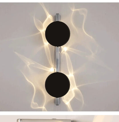 Artistic Corrugated Wall Lamp - LED Living Room Background Light for Home Porch & Corridor Wall Sconce Creative Lighting