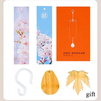 Fay Bless Bamboo Wind Chimes Windbell Windchime Chimes Craft Outdoor Garden Patio 8 Rods Notes Zen Meditation C F D G Chord