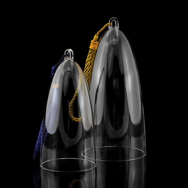 Fay segne farbenfrohe Kristall Gesangsschüssel für Yoga, Meditation & Soundheilung - 7 Noten C bis B - Clear Quartz Bell Instrument