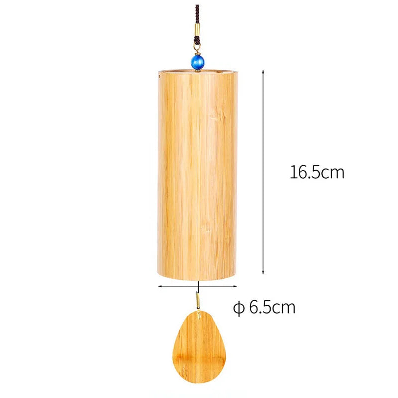 Fay Bless Bamboo Wind Chimes Windbell Windchime Chimes Craft Outdoor Garden Patio 8 Rods Notes Zen Meditation C F D G Chord