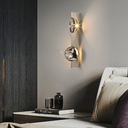 Artistic Corrugated Wall Lamp - LED Living Room Background Light for Home Porch & Corridor Wall Sconce Creative Lighting