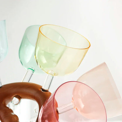 Fay Bless Handheld Colorful Crystal Singing Bowl – Clear Quartz for Meditation, Yoga & Chakra Sound Healing