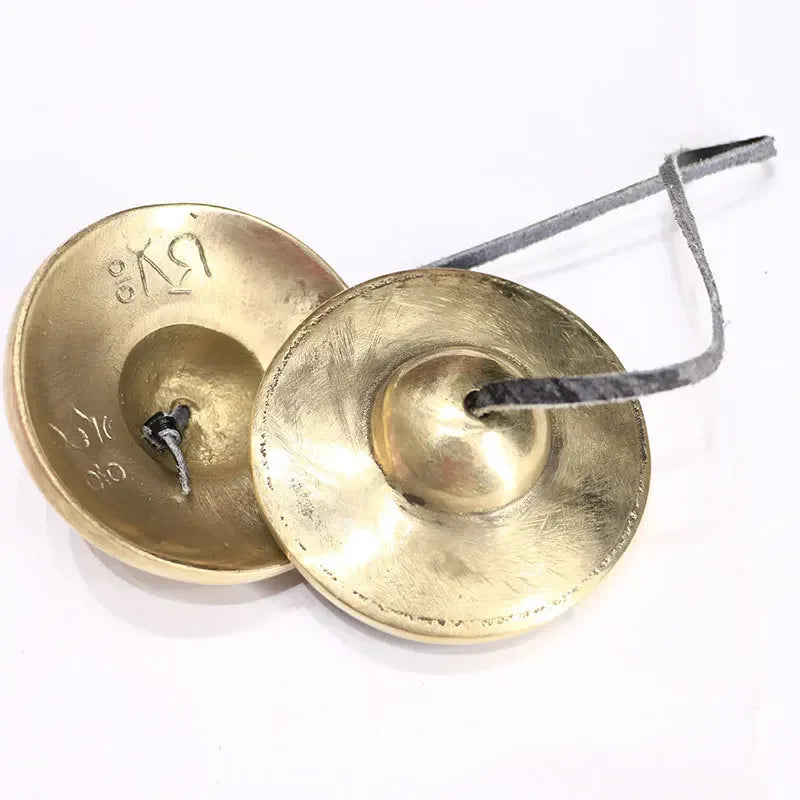 Tibetan Tingsha Cymbals Meditation Gong Sanskrit Brass Chime Bells for Spiritual Healing Mindfulness Yoga Buddhist