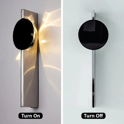 Artistic Corrugated Wall Lamp - LED Living Room Background Light for Home Porch & Corridor Wall Sconce Creative Lighting