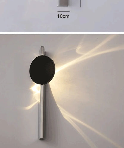 Artistic Corrugated Wall Lamp - LED Living Room Background Light for Home Porch & Corridor Wall Sconce Creative Lighting