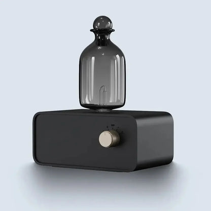 New Essential Oil Diffuser - Waterless Operated Aromatherapy Diffuser for Home Office | Wood & Glass Scent Machine