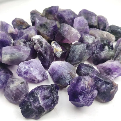 Natural Amethyst Raw Energy Gemstone - Healing Crystal Mineral for Reiki, Chakra Balancing & Aromatherapy