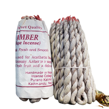 Fay Bless Handmade Rope Incense – 2 Bundles of Natural Himalayan Aromatherapy from Nepal