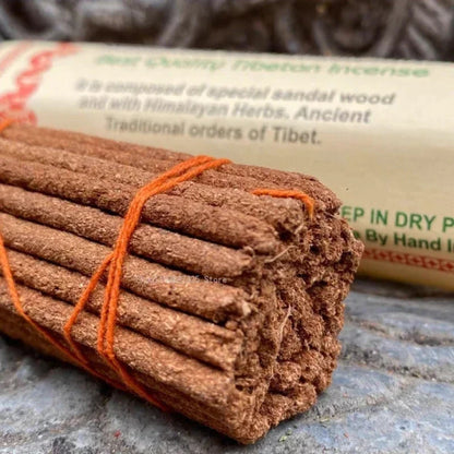 Fay bendiga nepal puro tibetano tibetano palos de incienso - palos de joss tradicionales para la meditación y relajación