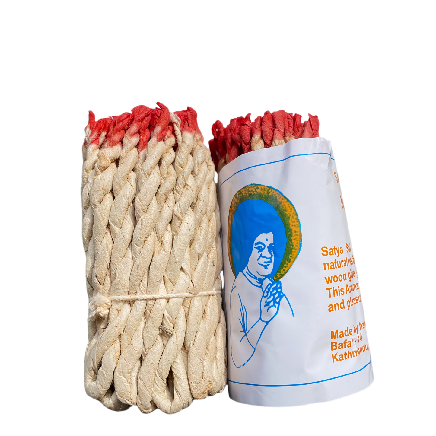 Fay Bless Handmade Rope Incense – 2 Bundles of Natural Himalayan Aromatherapy from Nepal