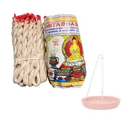 Fay Bless Handmade Rope Incense – 2 Bundles of Natural Himalayan Aromatherapy from Nepal